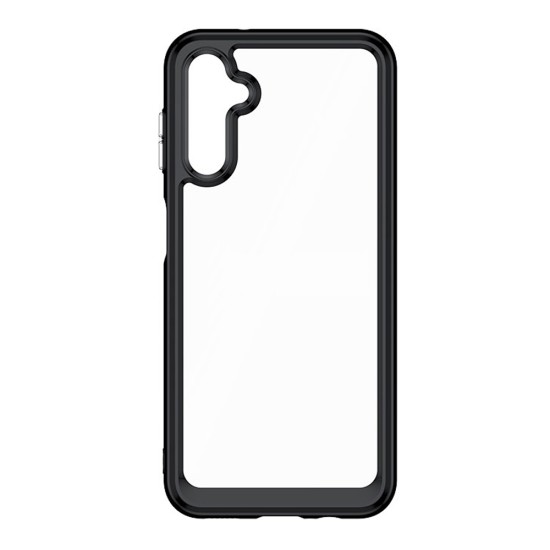 Capa de Silicone Transparente para Samsung Galaxy A14 4g/5g Preto Capa de Silicone Transparente para Samsung Galaxy A14 4g/5g Preto